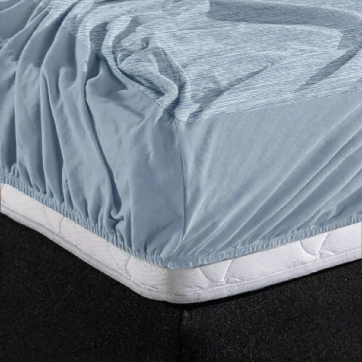 Zelesta Special Cooling Blend Hoeslaken - Sereen Blauw
