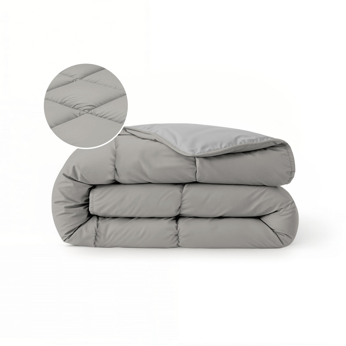 Zelesta Comfort Duo Zomerdekbed - Grijs & Zachtgrijs