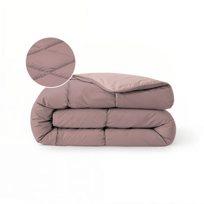 Zelesta Comfort Duo Zomerdekbed - Oudroze & Lichtroze