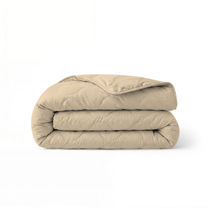 Zelesta Special Mousseline Zomerdekbed - Zacht botergeel