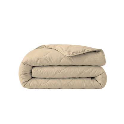 Zelesta Special Mousseline Zomerdekbed - Zacht botergeel