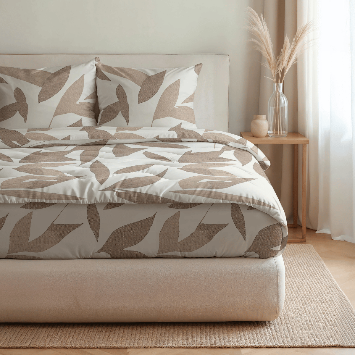 Zelesta Royalbed Katoen - Beige Autumn-Zelesta.nl