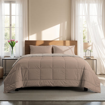 Zelesta Comfort Duo Zomerdekbed - Terra & Zand