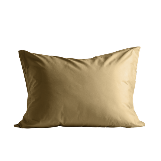 Packshot van Zelesta Satinbed Kussensloop Set van 2 - Original Oker