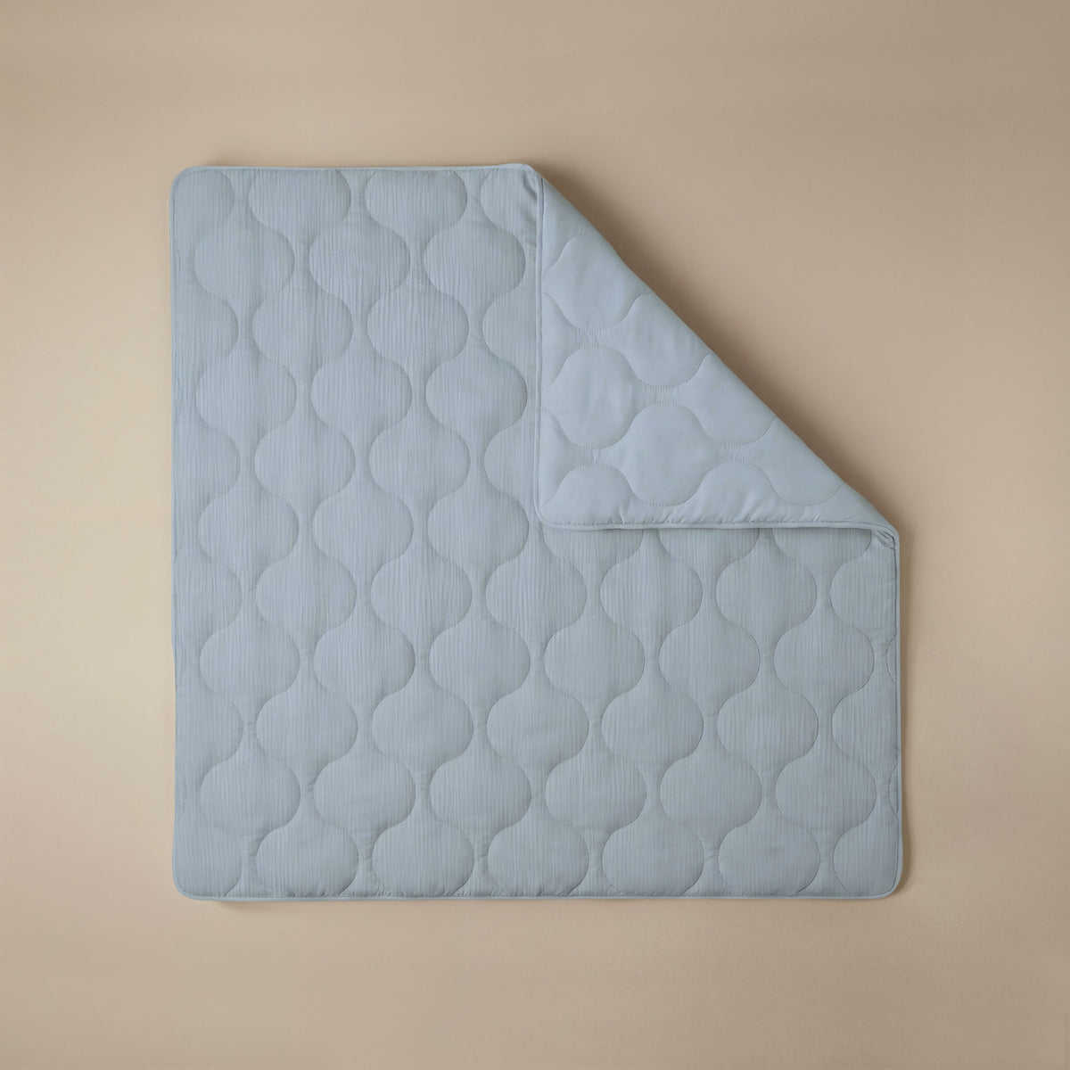 Zelesta Special Mousseline Zomerdekbed - Licht ijsblauw