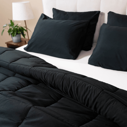 Zelesta Wonderbed Kussensloop Set van 2 - Black