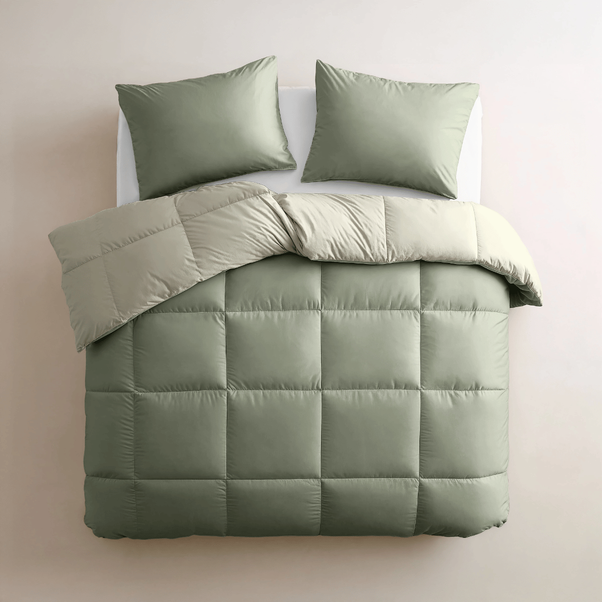 Zelesta Premiumbed Katoen - Olive & Mint-Zelesta.nl