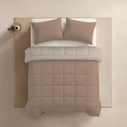 Zelesta Comfort Duo Zomerdekbed - Terra & Zand