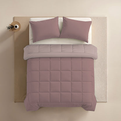 Zelesta Comfort Duo Zomerdekbed - Oudroze & Lichtroze