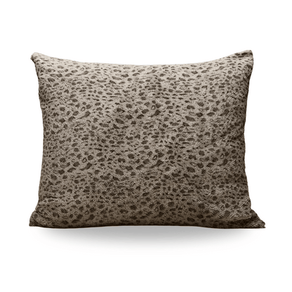 Zelesta Teddybed Kussensloop Set van 2 - Panter Taupe