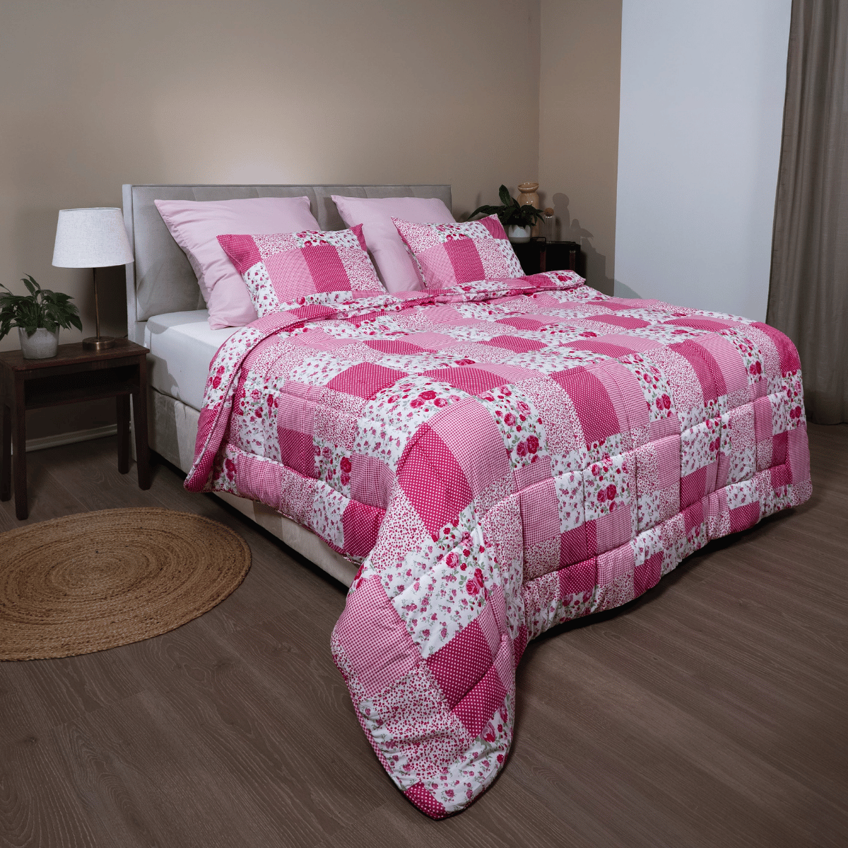 Zelesta Wonderbed - Patchwork Pink