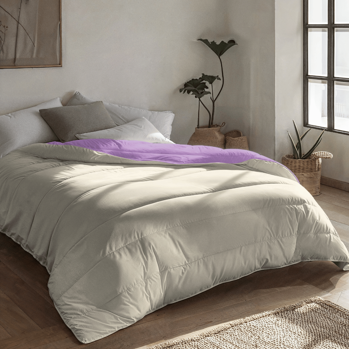 Zelesta Royalbed - Lila & Sand Beach 240x200cm-Zelesta.nl