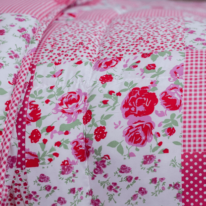 Zelesta Wonderbed 4 Seasons Double - Patchwork Pink