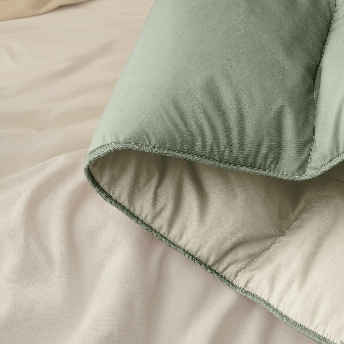 Zelesta Premiumbed Katoen - Olive & Mint-Zelesta.nl