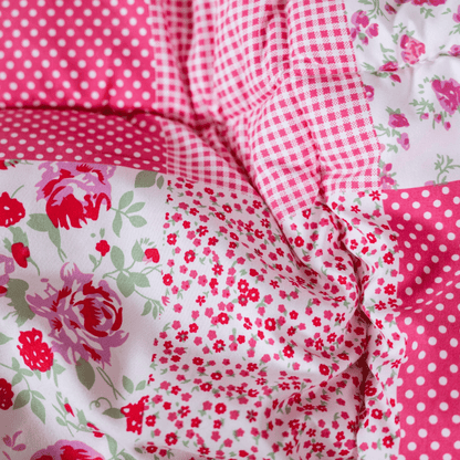 Zelesta Wonderbed 4 Seasons Double - Patchwork Pink