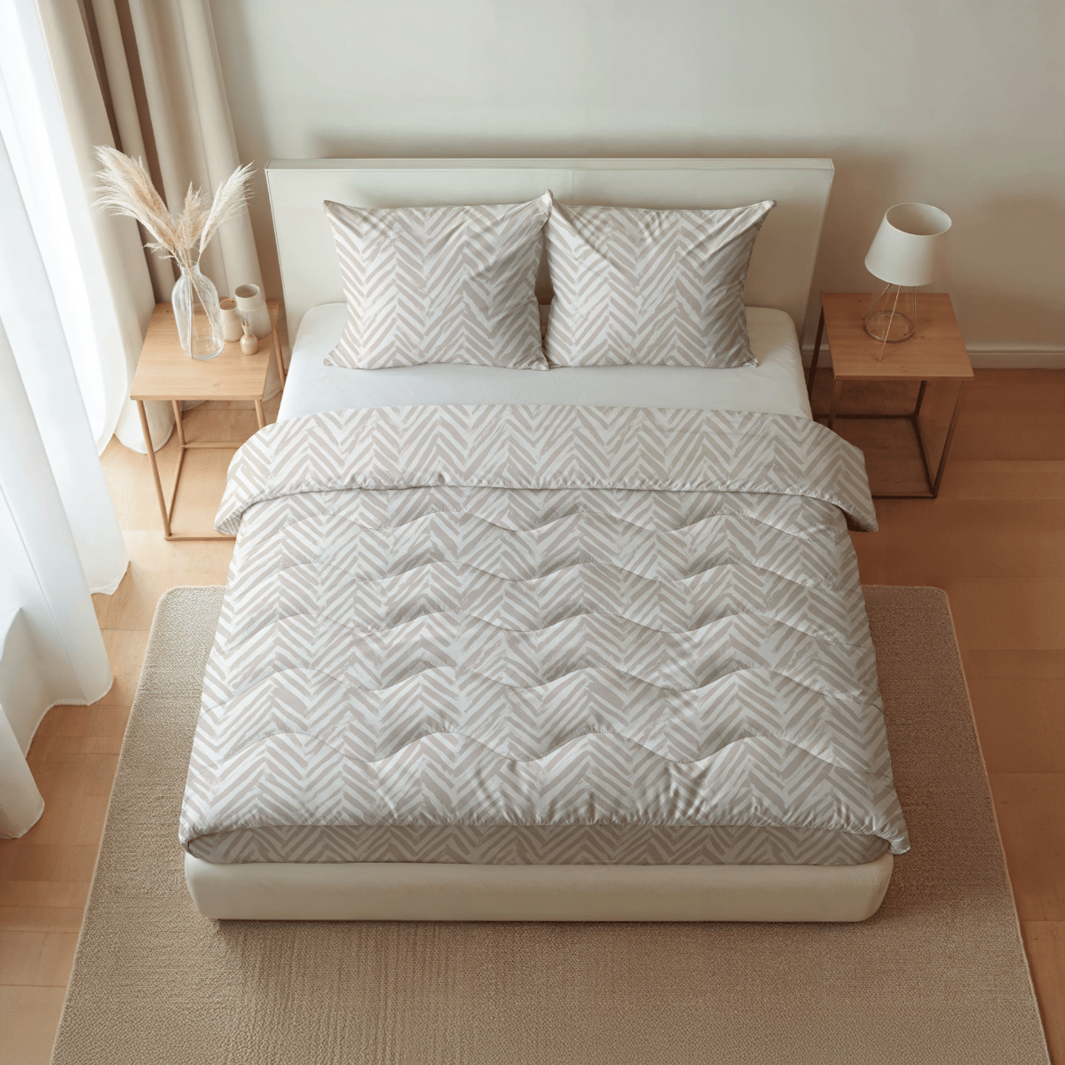 Zelesta Royalbed Katoen - Ethnic Cream-Zelesta.nl