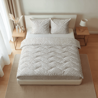 Zelesta Royalbed Katoen - Ethnic Cream-Zelesta.nl