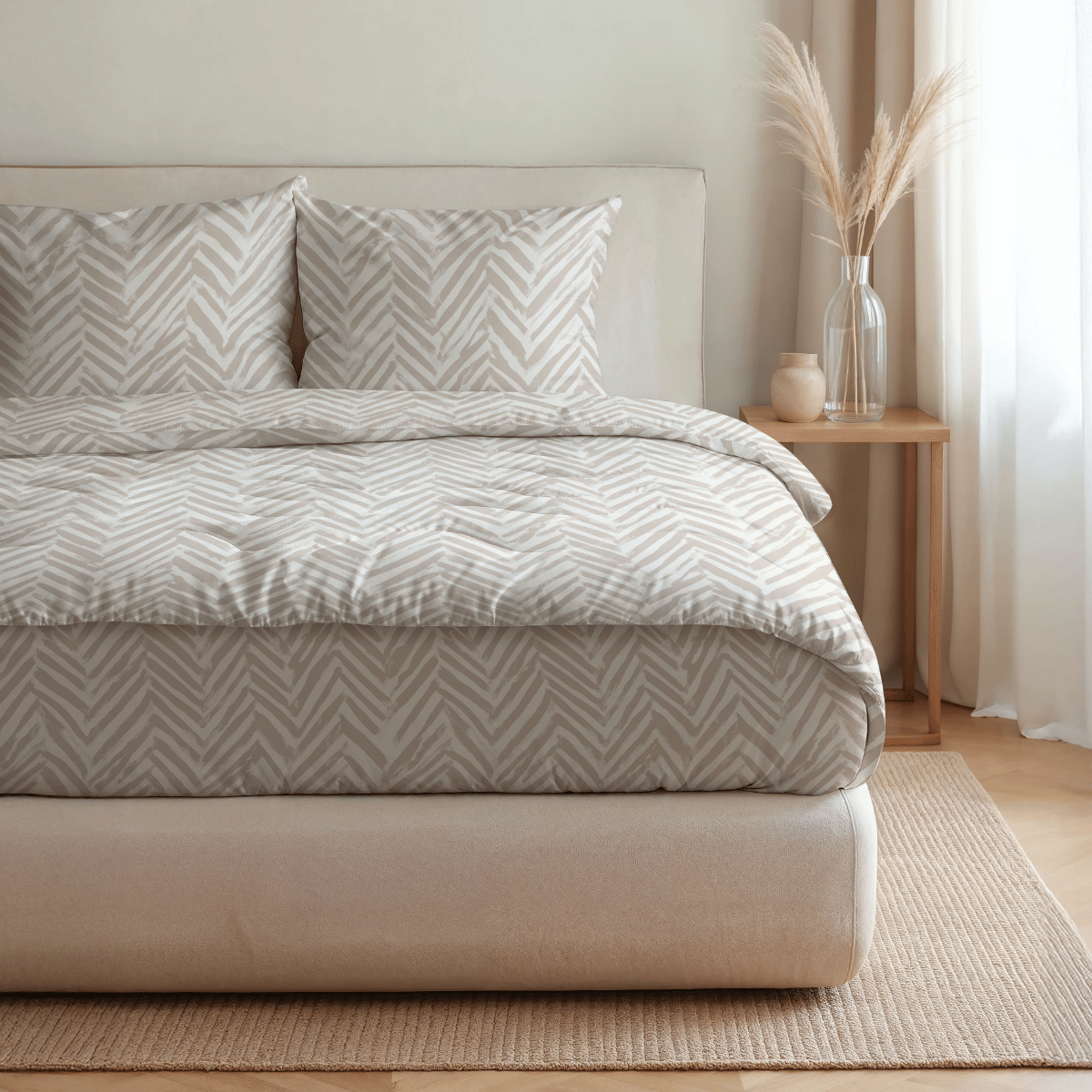 Zelesta Royalbed Katoen - Ethnic Cream-Zelesta.nl