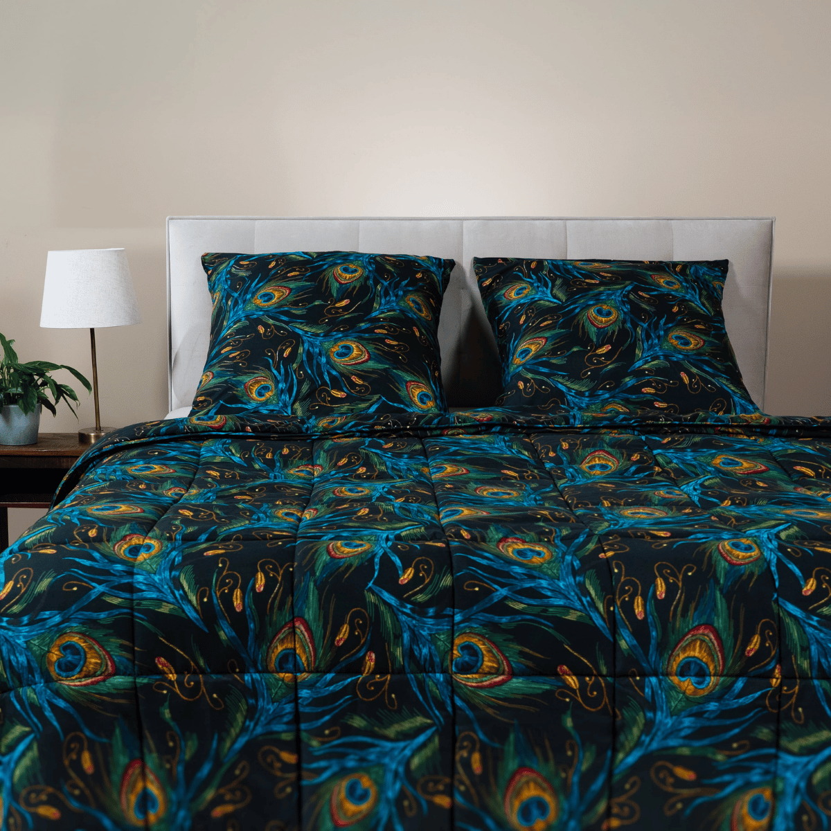 Sfeerbeeld van Zelesta Wonderbed - Peacock Feathers