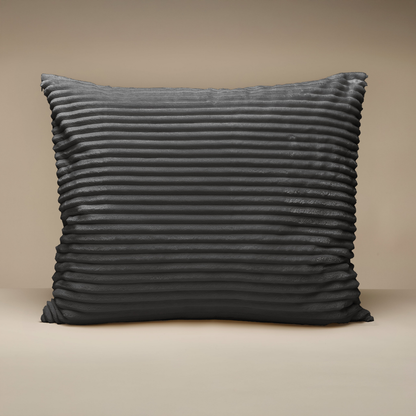 Zelesta Teddy Groovebed Kussensloop Set van 2 - Anthracite