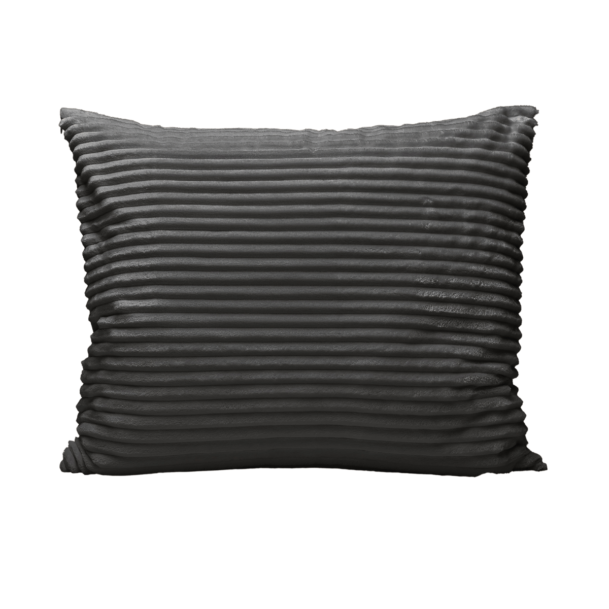 Zelesta Teddy Groovebed Kussensloop Set van 2 - Anthracite