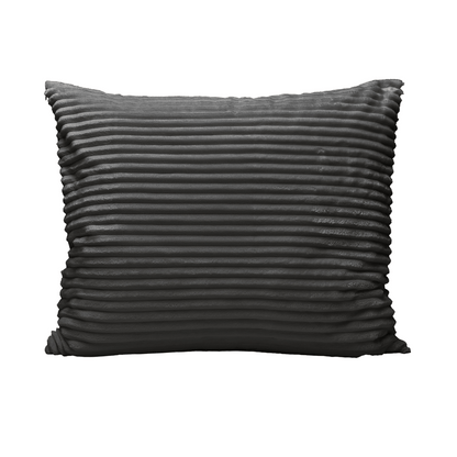 Zelesta Teddy Groovebed Kussensloop Set van 2 - Anthracite