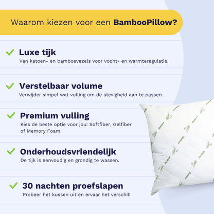 Zelesta BambooPillow 60x70 cm