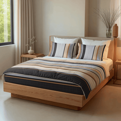 Zelesta Royalbed - Blue Stripes-Zelesta.nl