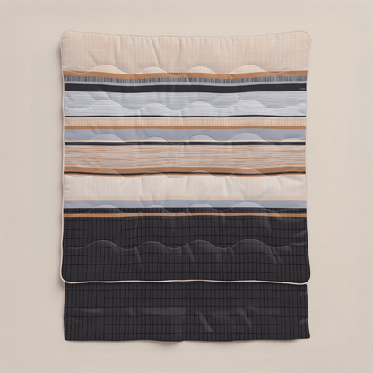 Zelesta Royalbed - Blue Stripes-Zelesta.nl