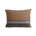 Zelesta Royalbed Kussensloop Set van 2 - Brown Stripes-Zelesta.nl