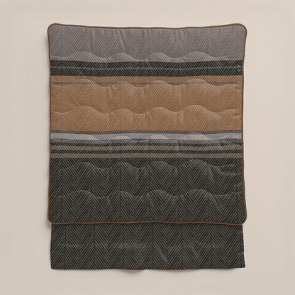 Zelesta Royalbed - Brown Stripes-Zelesta.nl