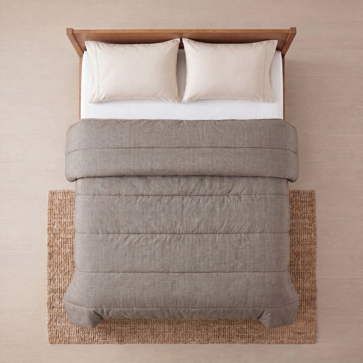 Zelesta Comfort Structure Zomerdekbed - Light Grey Antracite