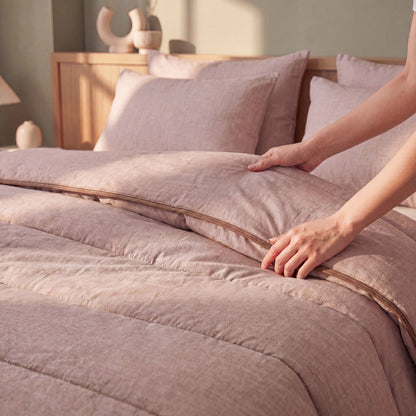 Zelesta Comfort Structure Zomerdekbed - Taupe