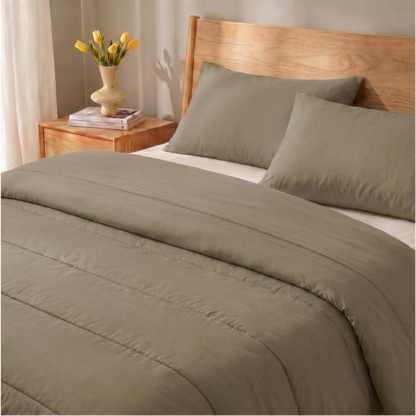 Zelesta Comfort Uni Zomerdekbed - Natureltaupe