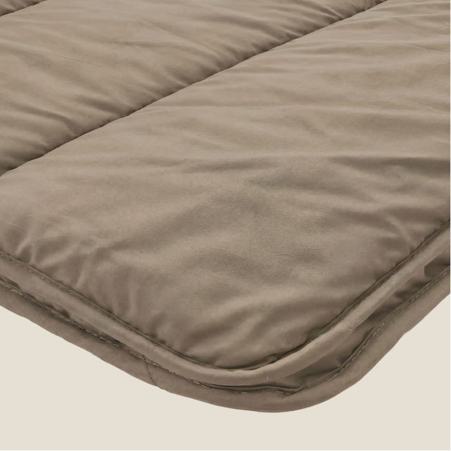 Zelesta Comfort Uni Zomerdekbed - Natureltaupe