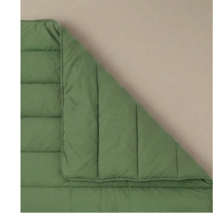 Zelesta Comfort Uni Zomerdekbed - Saliegroen