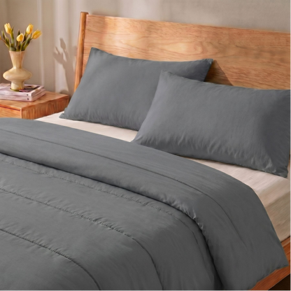 Zelesta Comfort Uni Zomerdekbed - Steengrijs