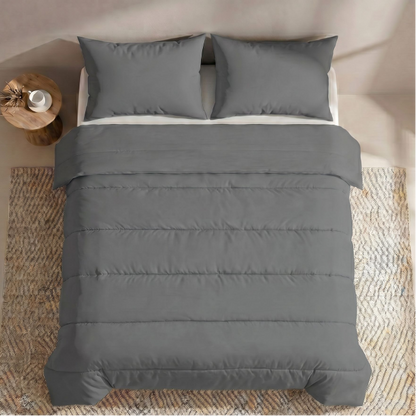 Zelesta Comfort Uni Zomerdekbed - Steengrijs