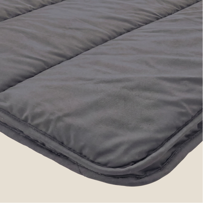 Zelesta Comfort Uni Zomerdekbed - Steengrijs