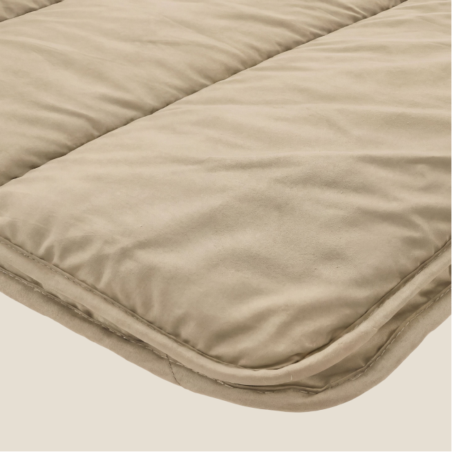 Zelesta Comfort Uni Zomerdekbed - Warm zand