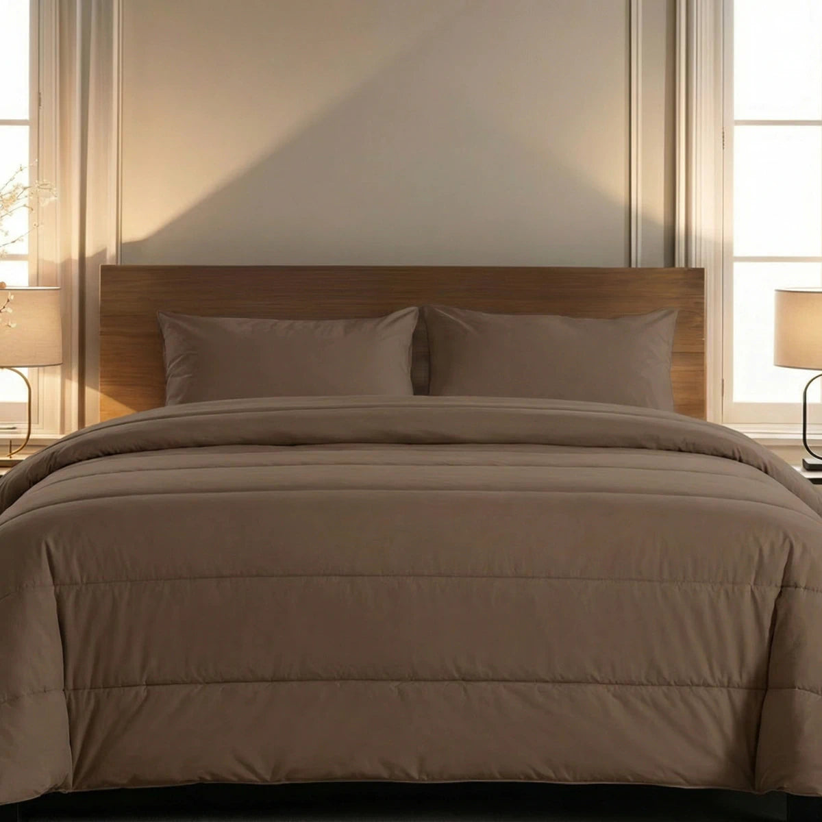 Zelesta Comfort Uni Zomerdekbed - Mokka