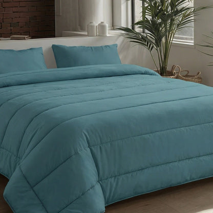 Zelesta Comfort Uni Zomerdekbed - Zeegroen