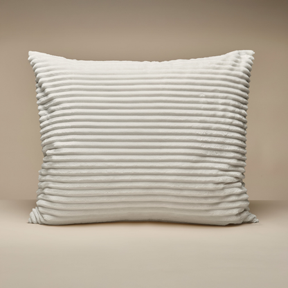 Zelesta Teddy Groovebed Kussensloop Set van 2 - Off White