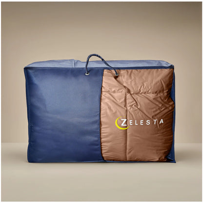 Zelesta Deluxe Uni Satijnkatoen Zomerdekbed - Aarderood