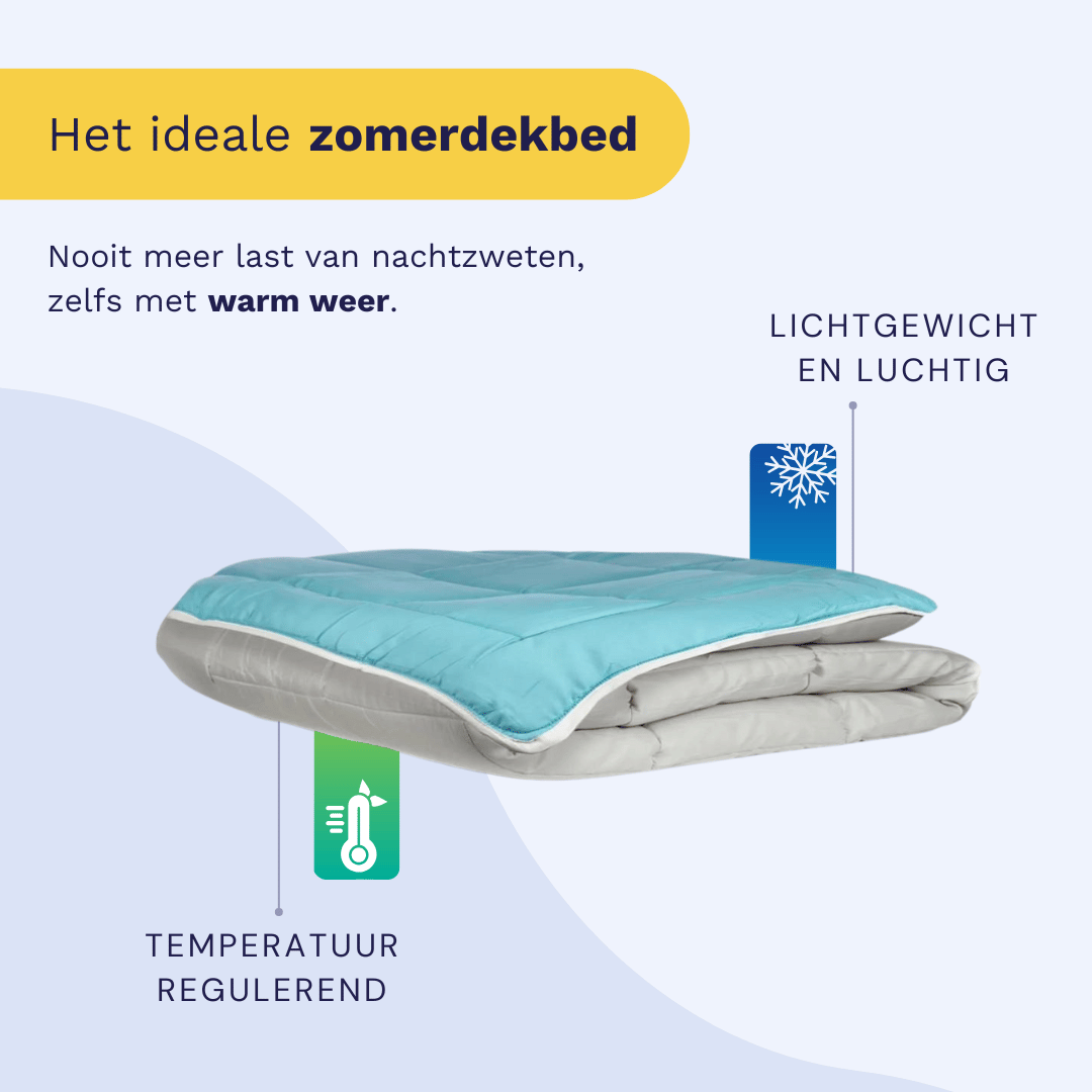 Zelesta Easybed Light - Lichtgrijs & Zeegroen