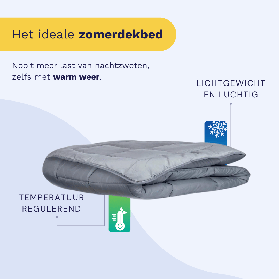 Zelesta Easybed Light - Donkergrijs & Zilvergrijs