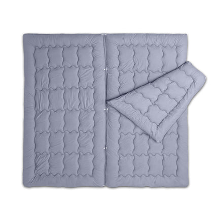 Dekbed packshot Zelesta Flexibed - Grijs