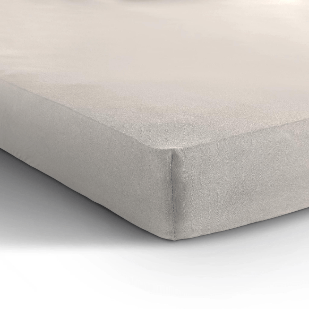 Hoeslaken Enkel Jersey Creme