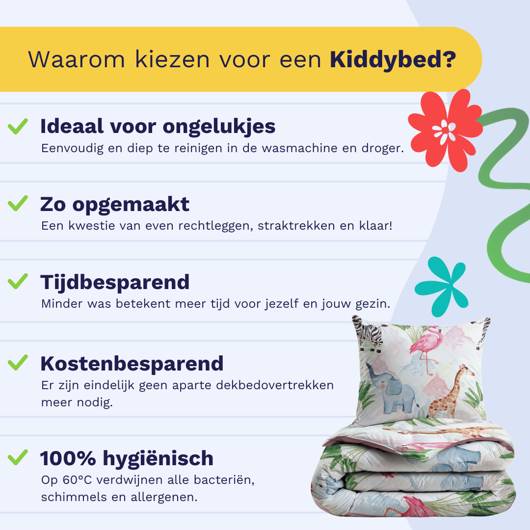 Zelesta Kiddybed - Colourful Animals