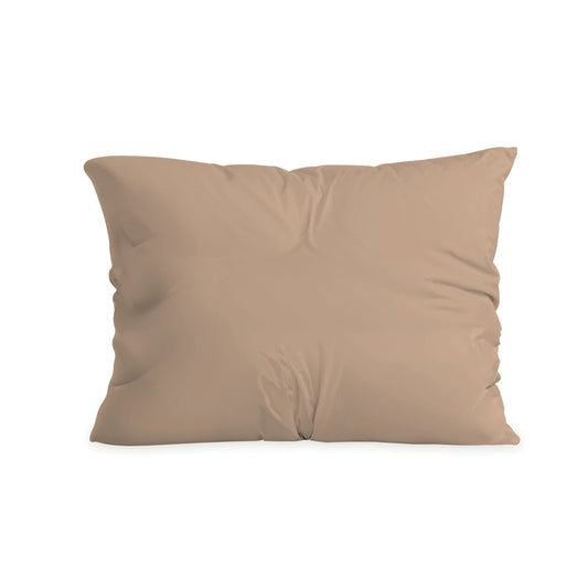 Zelesta Pure Duo Katoen Kussensloop set van 2 - Rozebruin